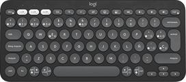 "Logitech Pebble Keys 2 K380s" - QWERTY ispaniško išdėstymo, grafitinės spalvos
