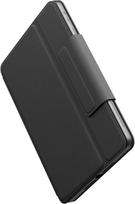"Logitech RUGGED FOLIO for iPad" (7 kartos) apsauginis dėklas su integruota klaviatūra ir išmaniąja jungtimi (modeliai: A2197, A2200, A2198), vokiškas QWERTY išdėstymas, juodas