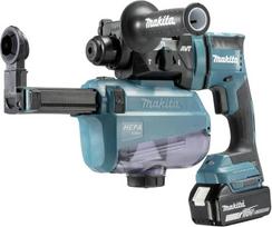 "Makita SDS Plus" DHR182RTWJ kombinuotas plaktukas su 18 V akumuliatoriumi ir įkrovikliu Didžiausias smūgio stiprumas 1,7 džaulio