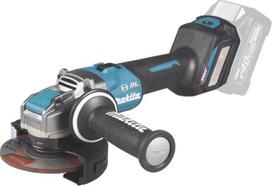 "Makita" GA041GZ akumuliatorinis kampinis šlifuoklis 40 V Max. (be akumuliatoriaus, be įkroviklio), benzininis, juodas