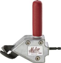 "Malco TS1 Turbo Shear 20 Gauge Capacity Sheet Metal Cutting Attachment for 3/8-Inch Drills