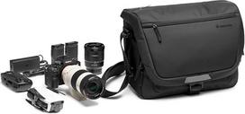"Manfrotto Advanced Shoulder Bag M III" krepšys per petį veidrodiniams ir beveidrodžiams fotoaparatams su objektyvu, fotoaparato krepšys, fotoaparato krepšys su trikojo laikikliu ir apsauga nuo lietaus