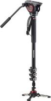 "Manfrotto Xpro Monopod" su "Fluid Video Head" - juodas