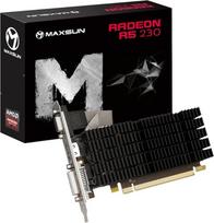 "maxsun AMD R5 230" kompiuterio vaizdo plokštė 2G GDDR3 HDMI VGA DVI vaizdo plokštė ITX SFF žemo profilio paruoštas GPU