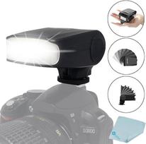 "Meike MK-320 GN32 TTL LCD ekrano blykstės Speedlite apšvietimas, skirtas "FujiFilm" "Fuji Hot Shoe" fotoaparatui X-T1 X-M1 X100s X100t X30 X-pro 1 X-a1 X-A2 X-E1 X-E2 S1 SL1000 LED-Assistive Preview Focus Speedlite + Mcoplus valymo šluostė (MK-320F)