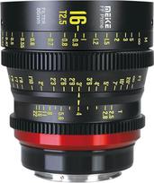 "Meike" 16 mm T2.5 viso kadro rankinio fokusavimo plačiakampio objektyvas, skirtas "Canon" EF laikikliui ir kinematografinėms vaizdo kameroms ZCAM E2-F6, E2-F8, "Canon EOS C500 Mark II" ir S35 EOS C100 Mark II, EOS C200, Zcam E2-S6 6K