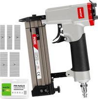 "meite" 23 gama adatinis vinių pistoletas su 6000 vinių (3/8", 1/2", 5/8", 3/4", 1") Pneumatinis adatinis pistoletas, tinka nuo 3/8" iki 1-3/16" 23 gama vinims, idealiai tinka spintoms