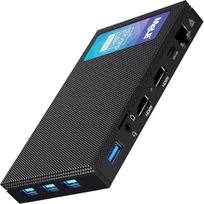 "MeLE Mini PC", "Quieter3Q Celeron N5105" 8GB 128GB mikrokompiuteris be ventiliatoriaus, mažas stalinis kompiuteris su "Gigabit Ethernet" 2.4G/5G "WiFi", PXE, dvigubu 4K HDMI, VESA, skirtas biurui, studijoms ir namams