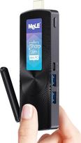 "MeLE PCG02 Fanless Mini PC Stick Windows 11 Home Alder Lake N100 (iki 3,4 GHz) 4GB LPDDR4 128GB ROM Mikrokompiuteris Mažas stalinis kompiuteris su Gigabit Ethernet, 4K HDMI