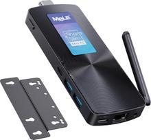"MeLE PCG02 Mini PC Stick" su "Windows 11 Pro", be ventiliatoriaus N100 PC 8GB RAM 128GB atminties, mikrokompiuteris stalinis visiškai funkcionalus USB-C, "Wi-Fi5" Gigabit Ethernet BT5.1 Verslo biure Pramonėje