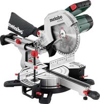 "Metabo KGS 254 M" įstrižinis pjūklas - 613254000 - su tiksliąja pjovimo linija, 254 mm pjūklo disku ir traukimo funkcija - 2 m ilgio laidas