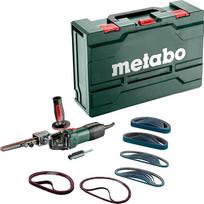 "metabo Tape File BFE 9-20" rinkinys - 950 W, 9-20 m/s diržo greitis - šlifavimas ir nušlifavimas sunkiai pasiekiamose vietose, "Vario-Constamatic", diržo keitimas be įrankių, įskaitant "metaBOX" ir priedus