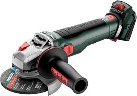 "metabo" akumuliatorinis kampinis šlifuoklis WVB 18 LT BL 11-125 Quick - 18 V, 125 mm skersmens diskas - bešepetėlinis variklis, greičio reguliavimas, greito atlaisvinimo veržlė, stabdžių sistema, be įrankių reguliuojamas apsauginis dangtelis
