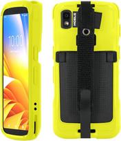 "Mobilis" dėklas "Zebra TC22 TC27" su apsauginiu dirželiu nuo kritimo ir rašiklio laikikliu, karinės klasės apsauga, gerai matoma spalva, lengva atpažinti ir užtikrinti saugumą - "Amazon" išskirtinis (neoninė geltona)