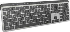 "Mobility Lab KP450W" belaidė klaviatūra su keliais prievadais - AZERTY, 2,4 GHz USB imtuvas + 2 x "Bluetooth", 25 daugialypės terpės nuorodos, greitas įkrovimas per USB-C - "Windows
