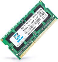 "motoeagle" 4GB DDR3L-1600 SODIMM 2Rx8 PC3 PC3L-12800S 204-Pin Unbuffered Non-ECC 1.35V CL11 Dual Rank Notebook atmintis