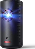 "Nebula Anker Capsule 3 Laser 1080p, išmanusis, "Wi-Fi", mini projektorius, juodas, "Dolby Digital", automatinis fokusavimas, 120 colių vaizdas, 2,5 val. atkūrimas (restauruotas)