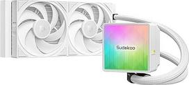 "Nexaura 240 White AIO CPU vandens aušinimas, PWM siurblys, ARGB siurblio dangtelis, TDP 280 W, FDB ventiliatorius, "Intel LGA 1851/1700/1200/115X AMD AM5/AM4