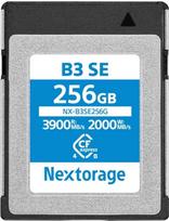 "Nextorage CFexpress 4.0 Type B Card 256GB, japoniška atminties kortelė, duomenų saugykla CF Express Type B, fotoaparato priedas "Sony/Nikon/Canon/Panasonic/Fujifilm", B3SE NX-B3SE256G