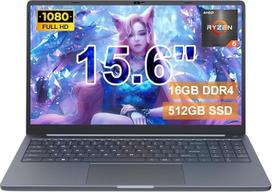 "Ninkear A15 Ultradünn" nešiojamasis kompiuteris, AMD Ryzen 5 3500U, 16GB DDR4, 512GB SSD, 15,6" ultragarsinis ekranas, "WiFi 5" ir BT 5.2, ilgas darbo laikas, puikiai veikiantis nešiojamasis kompiuteris - darbui ir išvykoms