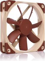 "Noctua NF-S12A FLX Premium" tylusis 3 kontaktų ventiliatorius (120 mm, rudos spalvos)