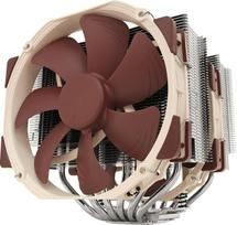 "Noctua NH-D15", aukščiausios klasės procesoriaus aušintuvas su 2x NF-A15 PWM 140 mm, ventiliatoriais (rudos spalvos)