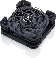 "Noctua NV-FS2" daugiafunkcinis ventiliatorių rinkinys įrenginiams aušinti su apdovanojimą pelniusiu 120 mm ventiliatoriumi NF-A12x25, antivibraciniu sandarikliu ir pagalvėlėmis, ventiliatoriaus grotelėmis ir NA-FC1 greičio reguliatoriumi (juodas)