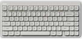 "nuphy Node75" belaidė mechaninė klaviatūra, 75 % "Hot Swap" pasirinktinė klaviatūra, 82 klavišų kompiuterinių žaidimų klaviatūra, palaiko jutiklinius gestus, PBT klavišų dangteliai, "Bluetooth/2.4GHz/USB-C