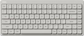 "NuPhy Node75" belaidė mechaninė klaviatūra, 75 % "Hot-Swap" keičiama žemo profilio klaviatūra, 84 klavišų kompiuterinių žaidimų klaviatūra, palaiko jutiklinius gestus, PBT klavišų dangteliai, "Bluetooth/2.4GHz/USB-C