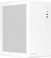 "Nuwo Eguera A123 MicroATX Compact Case for PC Desktop Office Mini Tower" 0,6 mm SPCC USB 3.0 Tinklelio formos šoniniai skydeliai baltos spalvos