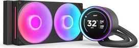"NZXT Kraken Elite 240 RGB" - AIO procesoriaus aušintuvas su skystuoju aušintuvu - pritaikomas LCD ekranas - didelio našumo ventiliatorius - suderinamas su "Intel" ir AMD lizdais - RL-KR24E-B2 - juodas