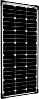 "Offgridtec SPR-Ultra-80" 80 W plonas 12 V aukštos klasės saulės kolektorius