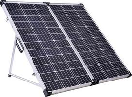 "Offgridtec" saulės baterijų korpusas su integruotu įkrovos valdikliu ir pakėlimu, prijungti ir naudoti