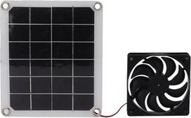 "Omabeta Solarpanel-Abluftventilator", efektyvus saulės baterijų ventiliatorius Wohnmobil-Gewächshäuser, 10 W