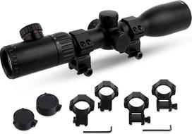 "Optics" monokulinis optinis taikiklis 4-16X44, vaizdo ieškiklis su šoniniu paralakso ratuku, 1/8 colio graviruotas taikiklis, 30 mm vamzdelis, atsparus vandeniui, žalias, visiškai daugiasluoksnis monokulinis teleskopas