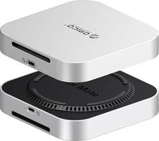 "ORICO Minimate Mac mini M4 SSD 512GB atminties, išorinis SSD išplėtimas "Mac mini M4/M4 Pro", išorinis NVMe SSD (nekeičiamas), iki 40Gb/s (3800MB/s) - sidabrinis