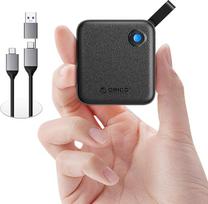 "ORICO Extreme" nešiojamasis SSD diskas 512GB su 2 in 1 USB C kabeliu, iki 460MB/s greičio išorinis kietasis diskas, būsenos ekranas, patikima USB-C išmaniojo telefono, planšetinio kompiuterio, kompiuterio saugykla - B5PLUS