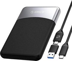 "ORICO" 512GB išorinis SSD diskas su 2 in 1 USB C kabeliu, išorinis kietasis diskas SSD USB 3.2 Gen 1 iki 460MB/s, nešiojamasis SSD diskas USB-C išmaniajam telefonui, asmeniniam kompiuteriui, planšetiniam kompiuteriui, laboratorijai - M25PRO