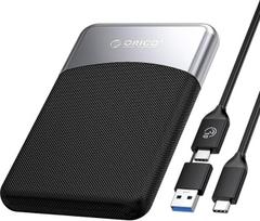"ORICO" 480GB išorinis SSD diskas su "2-in-1" USB C kabeliu, išorinis kietasis diskas SSD USB 3.2 Gen 1 iki 460MB/s, nešiojamasis SSD diskas USB-C išmaniajam telefonui, asmeniniam kompiuteriui, planšetiniam kompiuteriui, laboratorijai - M25PRO
