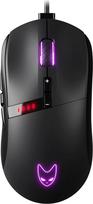 "Oversteel" - "Invar" USB žaidimų pelė, 12400 DPI reguliuojamas, 9 programuojami mygtukai, 10 RGB apšvietimo režimų, itin lengva, ergonomiškas optinis jutiklis, PC/Mac, juoda