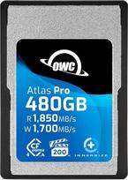 "OWC Atlas Pro Cfexpress 4.0" A tipo 480GB profesionalios kokybės atminties kortelė - iki 1850MB/s skaitymo ir 1700MB/s rašymo greitis