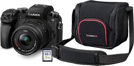 "Panasonic" DMC-Lumix sisteminis fotoaparatas 16 megapikselių, 4K vaizdo įrašas, 7,5 cm (3 colių) jutiklinis ekranas, "Wi-Fi