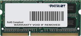 "Patriot for Ultrabook" 8GB DDR3 1600MHz PC3-12800 CL11 SODIMM atminties PSD38G1600L2S