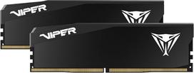 "Patriot Viper Elite 5 Ultra Gaming DDR5 RAM 64GB (2x32GB) 6400MT/s CL32 1.4v UDIMM atminties rinkinys, suderinamas su "Intel XMP AMD EXPO" - VEU564G6432K