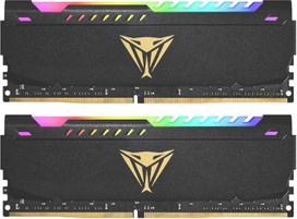 "Patriot Viper Steel RGB DDR4" 32GB (2 x 16GB) 3200MHz CL18 žaidimų atminties rinkinys