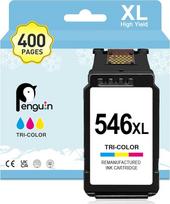 "Penguin 546XL" 1 spalvota atkuriamoji rašalo kasetė, skirta "Canon 546 XL", suderinama su "Pixma MG2555S iP2850 MG2450 MG2550S MG2950 MG3051 MG3053 MX495" spausdintuvu