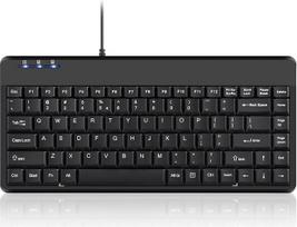"Perixx" PERIBOARD-409 U mini klaviatūra - USB - 315x147x21 mm - JAV angliškas išdėstymas