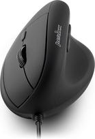 "Perixx" PERIMICE-508 vertikali ergonomiška programuojama pelė - natūrali ergonomiška vertikali pelė dešinei rankai