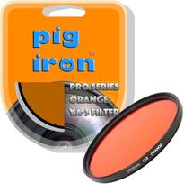 "Pig Iron Orange YA3 Pro" filtro kontrasto stiprintuvas juodai baltai fotografijai Specialiųjų efektų fotoaparato objektyvo filtras (77 mm)