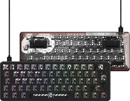 "Pulsar Gaming Gears" - "PCMK Gaming Mechanical Keyboard UK QWERTY Layout Hot Swapable" 60 % (Barebone, juoda)